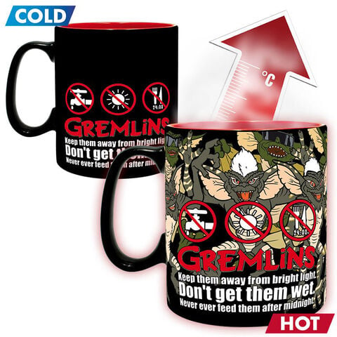 Mug Termo - Reactif - Gremlins - Ne Pas Mouiller 460 Ml